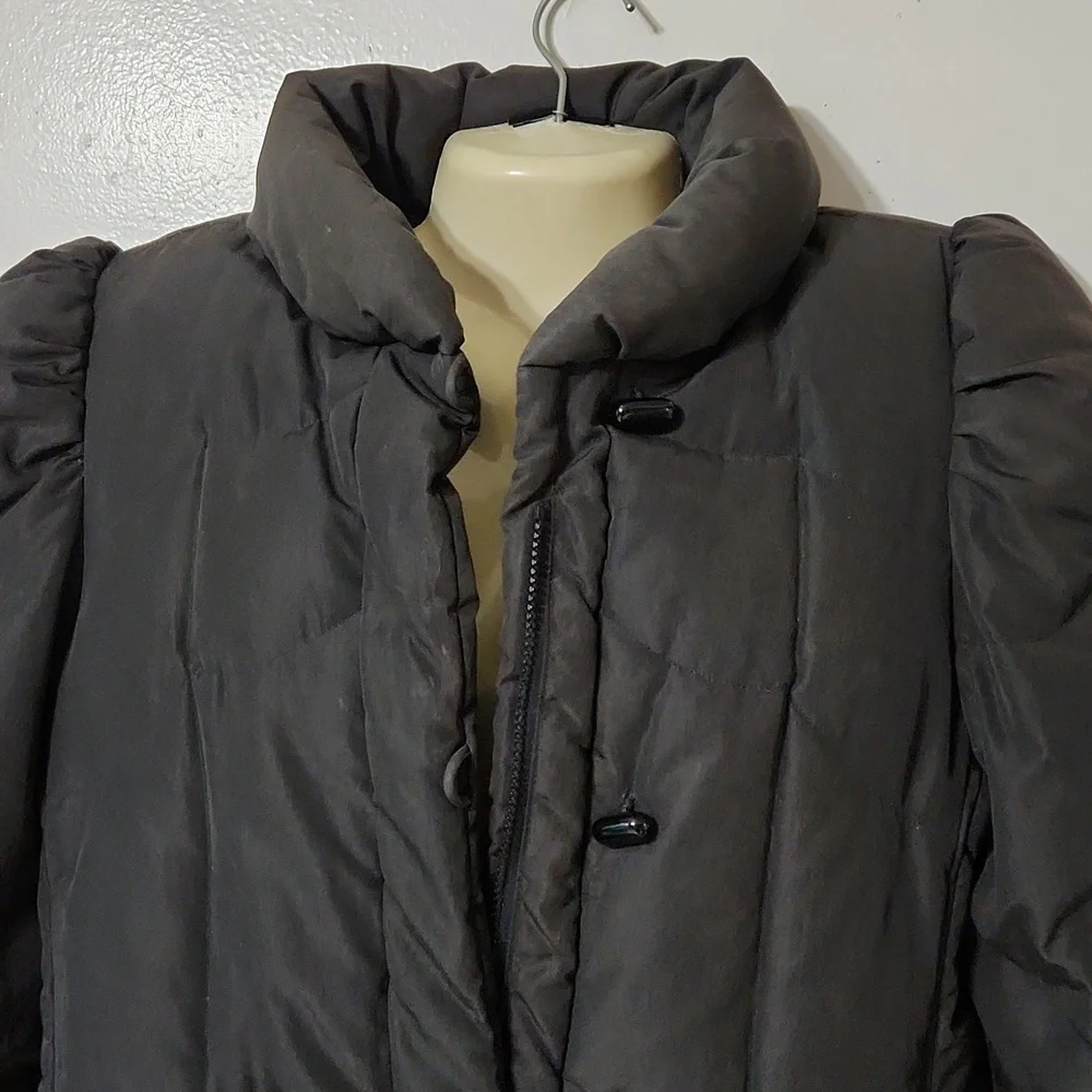 Full Length Down Coat, black - Picture 2 of 5